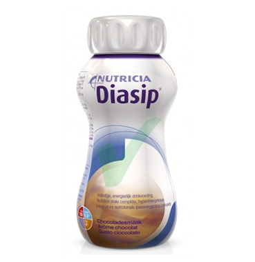 Nutricia Linea Nutrizione Domiciliare Diasip Integratore Gusto Cioccolato 4x200m