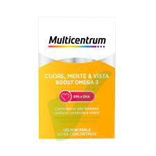 Multicentrum Boost Omega 3 Integratore 60 Mini Perle
