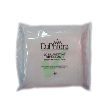 EuPhidra Linea Make-up Trattamento Struccante 20 Salviettine Delicate Viso Occhi
