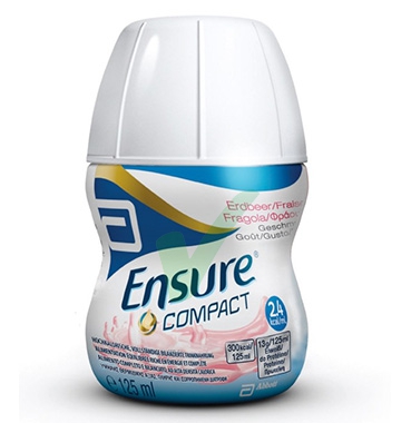 Abbott Linea Nutrizione Domiciliare Ensure Compact 4x125 ml Gusto Fragola