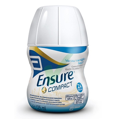 Abbott Linea Nutrizione Domiciliare Ensure Compact 4x125 ml Gusto Vaniglia