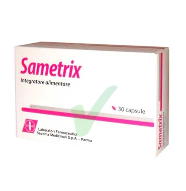 Savoma Medicinali Linea Capelli Sani Sametrix Integratore Alimentare 30 Capsule