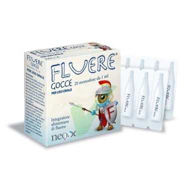 Neoox Group Linea Salute Dentale Fluere Integratore Alimentare Gocce 20 Fiale