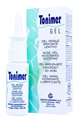 Ganassini Linea Pulizia e Salute Tonimer Gel Nasale Idratante Lenitivo 20 ml