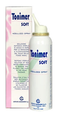 Ganassini Linea Pulizia e Salute Tonimer Soluzione Acqua Sterile Soft 125 ml