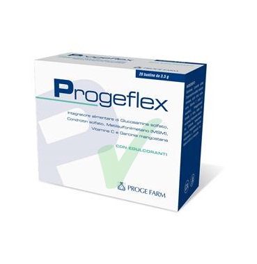 Proge Farm Linea Cartilagini Sane Progeflex Integratore Alimentare 20 Buste