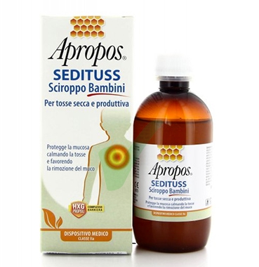Apropos Linea Protezione Inverno Sedituss Sciroppo Bambini Tosse Mista 210 g