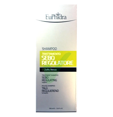 EuPhidra Linea Capelli Sebo Regolatore Shampoo Trattamento Riequilibrante 200 ml