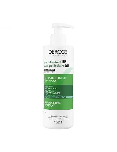 Dercos Shampoo Anti-Forfora Capelli Normali e Grassi 390 ml