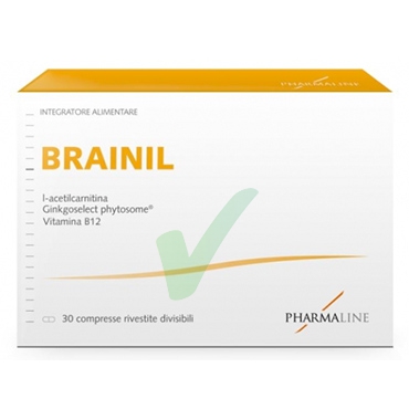 PharmaLine Linea Vitamine Minerali Brainil Integratore 30 Compresse