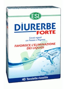 Esi Linea Drenante Depurativa Diurerbe Forte Integratore 40 Tavolette