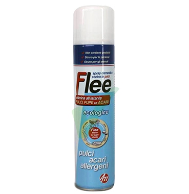 ATI Srl Linea Animali Domestici Flee Soluzione Spray Antiparassiti 400 ml