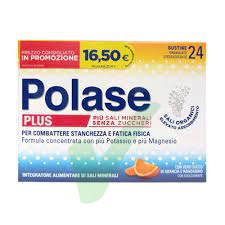 Polase Plus Integratore Sali Minerali Senza Zucchero 24 Buste