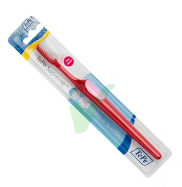 TePe Linea Cura Dentale Spazzolini da denti Supreme Testina Setole Standard