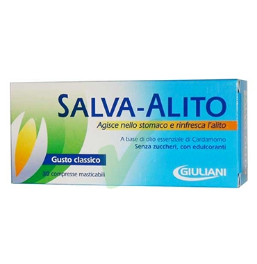 Giuliani Linea Digestione Sana Salva-Alito 30 Compresse Rinfrescanti Classiche