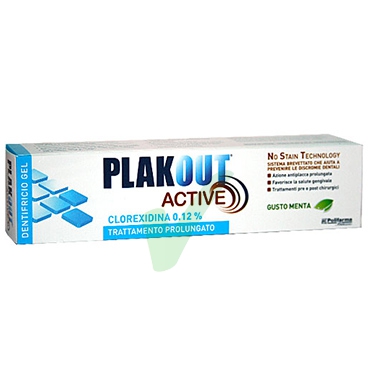 Polifarma Linea Igiene Dentale Quotidiana Plakout Active 0,12 Dentifricio 75 ml