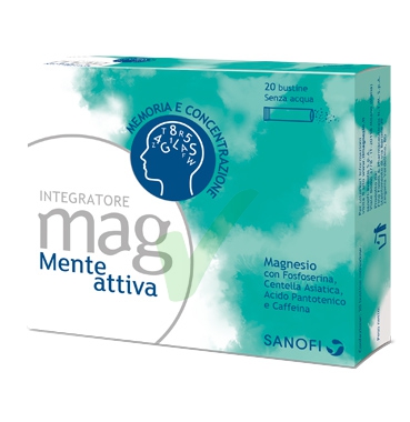 Sanofi Aventis Linea Memoria Concentrazione Mag Mente Attiva Integratore 20Buste