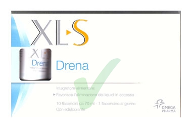 XLS Linea Controllo del Peso Drena Integratore Alimentare 10 Flaconcini