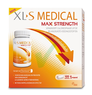 XLS Medical Linea Controllo del Peso Max Strenght Integratore 120 Compresse