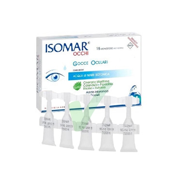 Isomar Linea Pulizia e Salute degli Occhi Soluzione in Gocce Oculari 15 Fialette