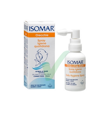 Isomar Linea Pulizia e Salute delle Orecchie Isomar Spray Acqua di Mare 50 ml