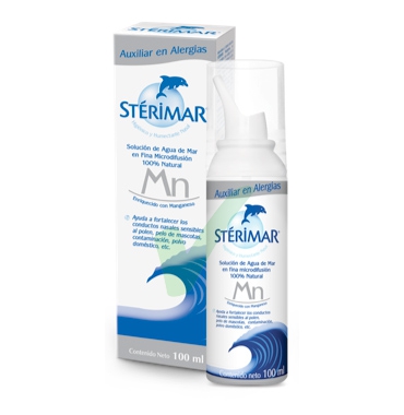 Sterimar Linea Pulizia e Salute del Naso Mn Spray Nasale Acqua di Mare 100 ml