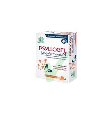Nathura Linea Intestino Sano Psyllogel Megafermenti 24 Integratore 12 Buste ACE