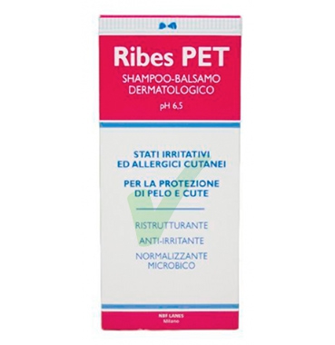 N.B.F. Lanes Linea Animali Domestici Ribes Pet Shampoo Cani e Gatti 200 ml