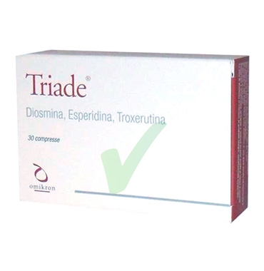 Omikron Linea Circolazione Venosa Triade 800 Integratore 30 Compresse Effervesc