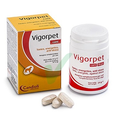 Candioli Linea Animali Domestici Vigorpet Cani Integratore Tonico 20 Compresse