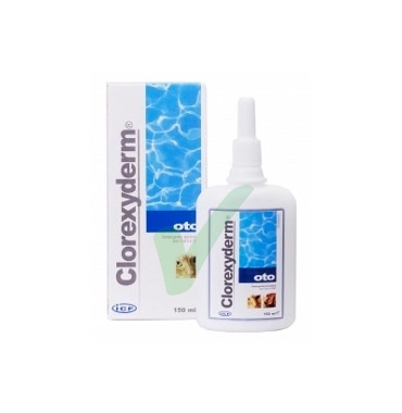 ICF Farmaceutici Linea Animali Domestici Clorexyderm Oto Cani Gatti 150 ml