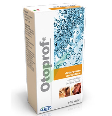 ICF Farmaceutici Linea Animali Domestici Otoprof Detergente Cani Gatti 100 g