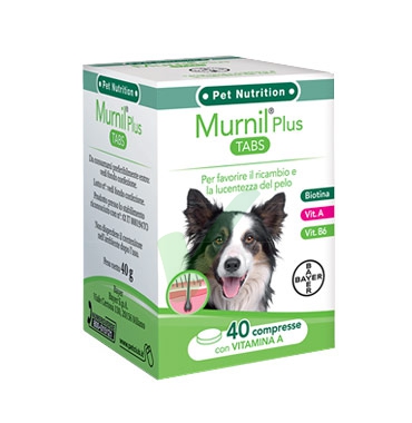 Bayer Pet Linea Animali Domestici Murnil Tabs Cani Integratore 40 Compresse
