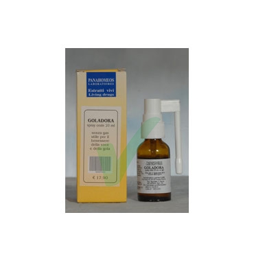 Panahomeos Fitoterapia Linea Benessere Gola Goladora Spray Orale 20 ml