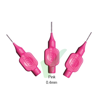 TePe Linea Cura Dentale Quotidiana 6 Scovolini Interdentali 0,4 Colore Rosa