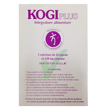 Bromatech Linea Colesterolo Kogi Plus Integratore Alimentare 24 Capsule