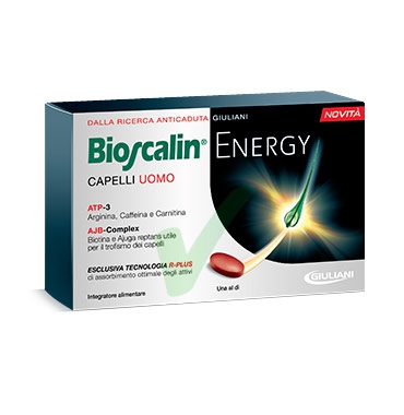 Bioscalin Linea Capelli Uomo Energy R-Plus Anticaduta Integratore 30 Compresse