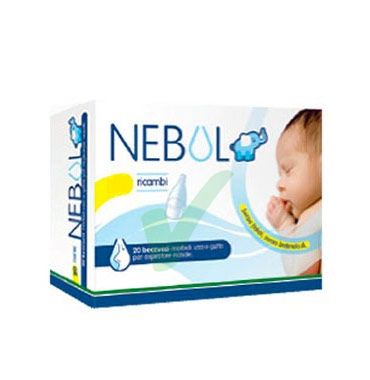 Chiesi Linea Pulizia del Naso Nebul 10 Ricambi per Aspiratore Nasale Neonati