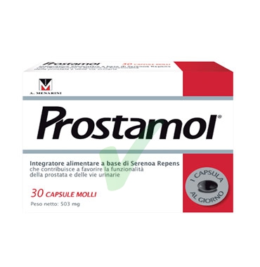 Menarini Linea Benessere Uomo Prostamol Integratore Alimentare 30 Capsule