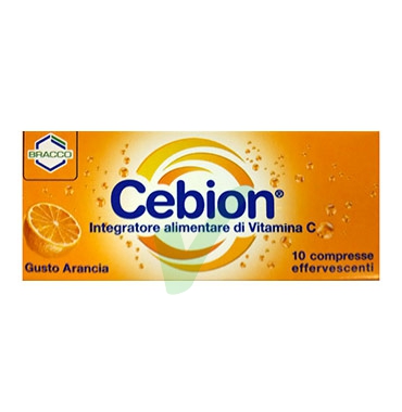 Cebion Linea Difese Immunitarie Vitamina C Integratore 10 Compresse Efferv Aranc