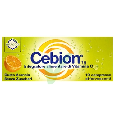 Cebion Linea Difese Immunitarie Vitamina C 10 Compresse Efferv Senza Zucchero