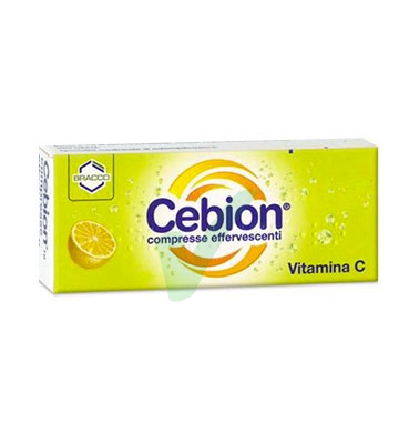Cebion Linea Difese Immunitarie Vitamina C Integratore 10 Compresse Efferv Limon