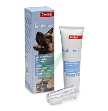 Candioli Linea Animali Domestici Dentalmax Cani Gatti Gel Stomatologico 50 ml