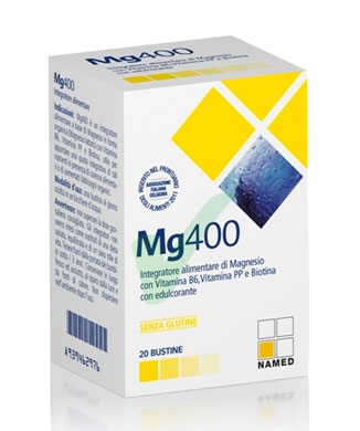 Named Linea Vitamine e Minerali Mg400 Integratore Alimentare 20 Bustine