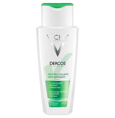 Dercos Linea Equilibrante Shampoo Anti-Forfora Trattante Capelli Secchi 200 ml