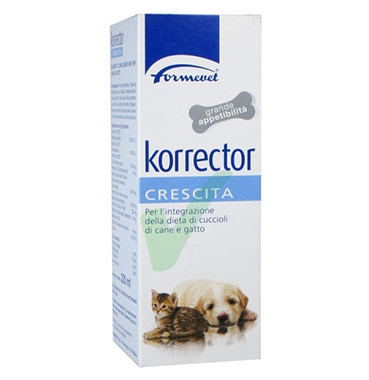 Formevet Linea Animali Domestici Cani e Gatti Korrector Crescita 220 ml