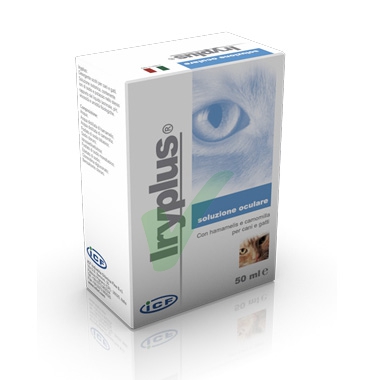 ICF Farmaceutici Linea Animali Domestici Iryplus Detergente Oculare Cani e Gatti