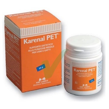 N.B.F. Lanes Linea Animali Domestici Karenal Pet Mangime Cani Gatti Polvere 50 g