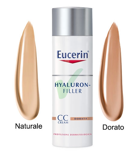 Eucerin Linea Hyaluron Filler Trattamento Antirughe CC Cream Naturale 50 ml