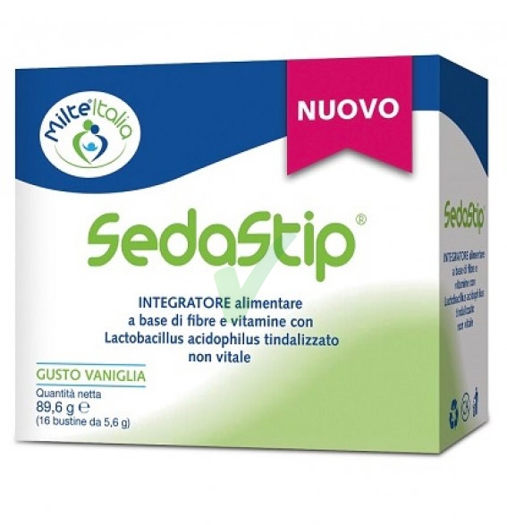 Milte Italia Linea Benessere Gastrointestinale Sedastip Gutso Vaniglia 16 Buste